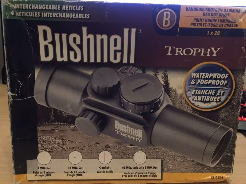 BUSHNELL 1X28 TROPHY Red dot - Dürbün