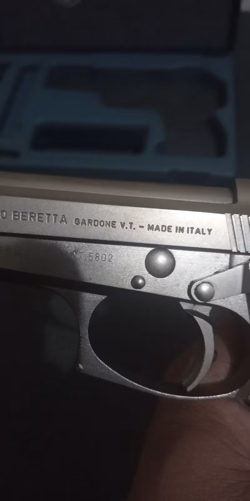 BERETTA 84 inox kısa 9
