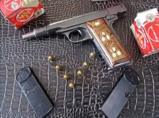 Belçika Browning 7,65 mm Yüzüklü