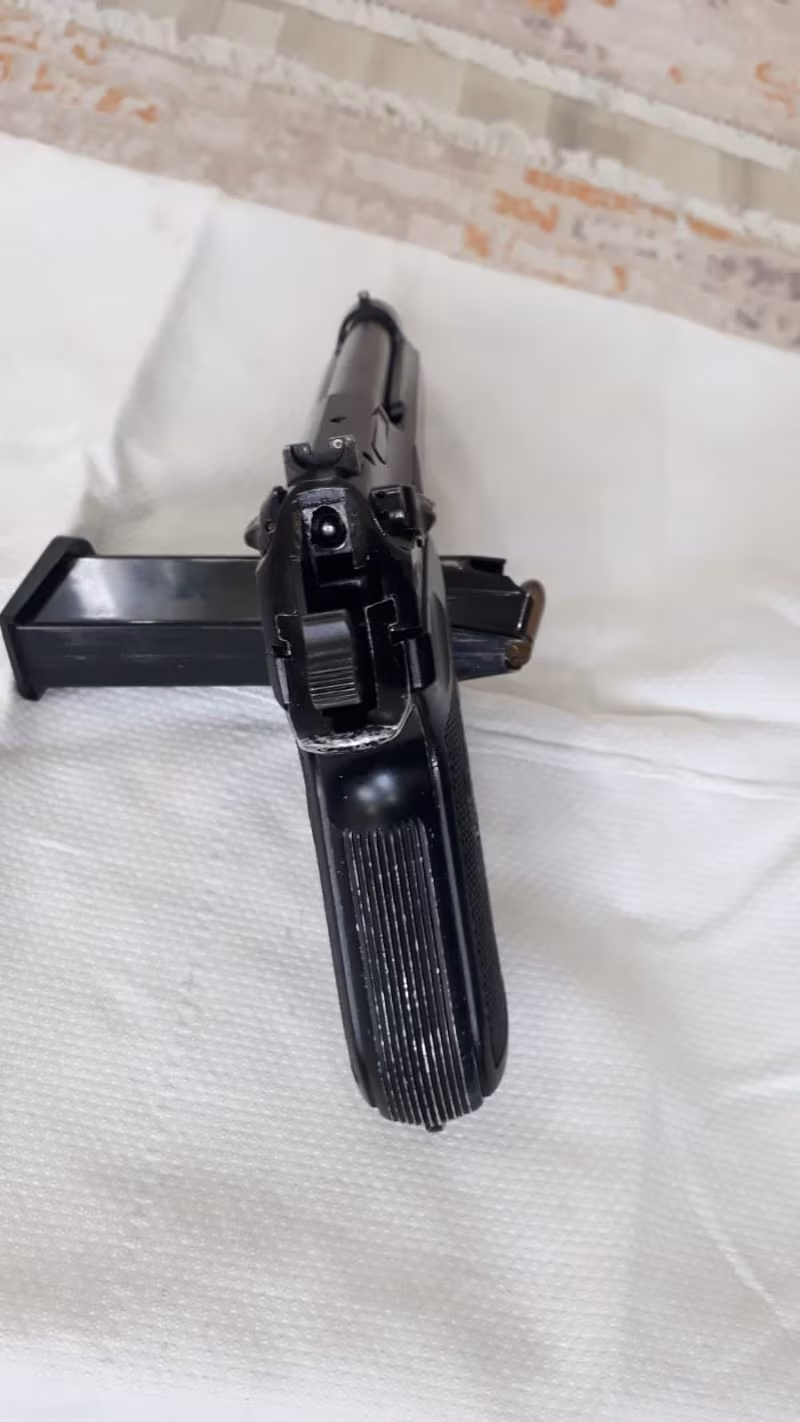 emekli TSK personelinden temiz kullanılmış BERETTA MOD92 15+1