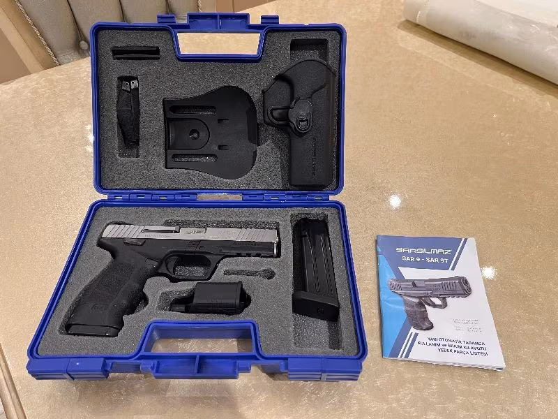 SIFIR AYARINDA KUTUSUNDA AZ KULLANILAN HATASIZ TEMİZ SARSILMAZ SAR 9