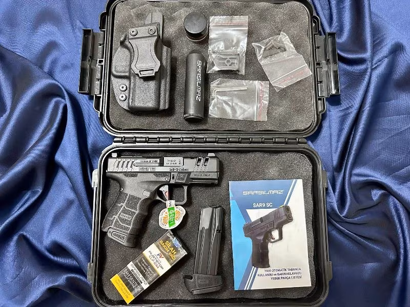 BİTLİS'TE TELEFON BOYUTUNDA RED-DOT'LI SARSILMAZ SC GEN3