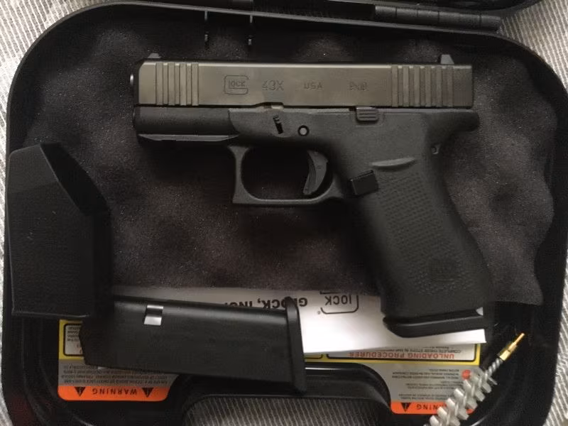 GLOCK 43X SIFIR TÜRK SERİ NUMARALI