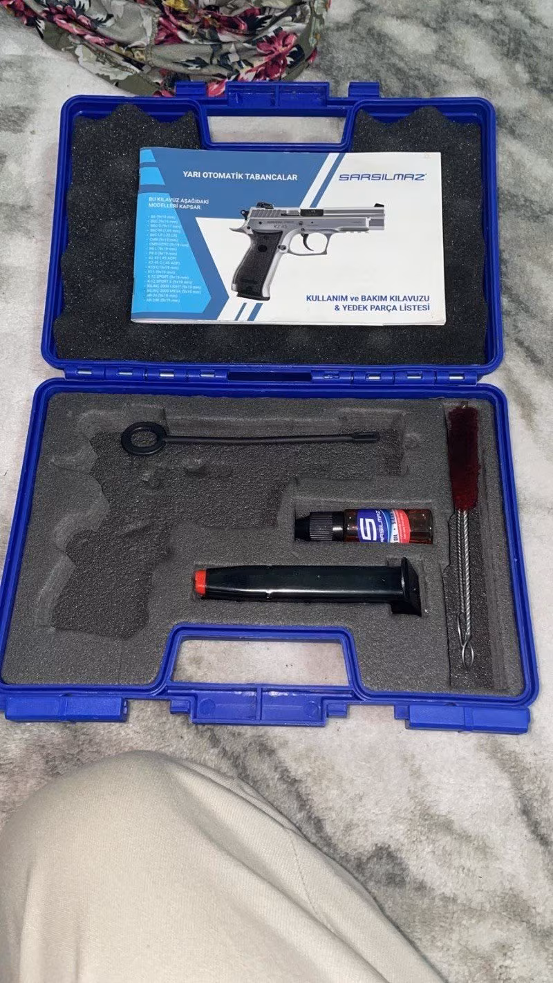 Sarsılmaz K11 Stainless Metalik Mat