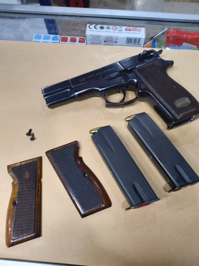 Türkiye'de sınırlı sayıda kalanlardan mauser 90 DA alman harikası