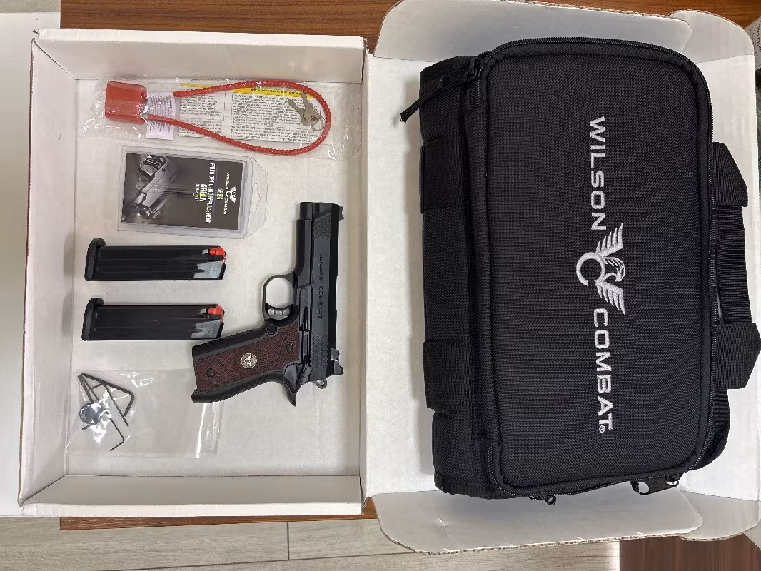 Sıfır kutusunda hiç atış yapılmamış Wilson Combat EDC X9 2.0