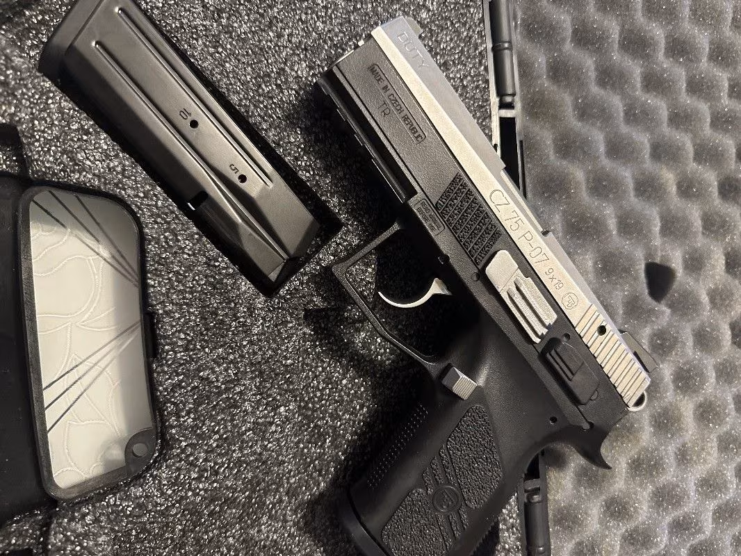 Sıfır ayarında CZ 75 P 07 duty