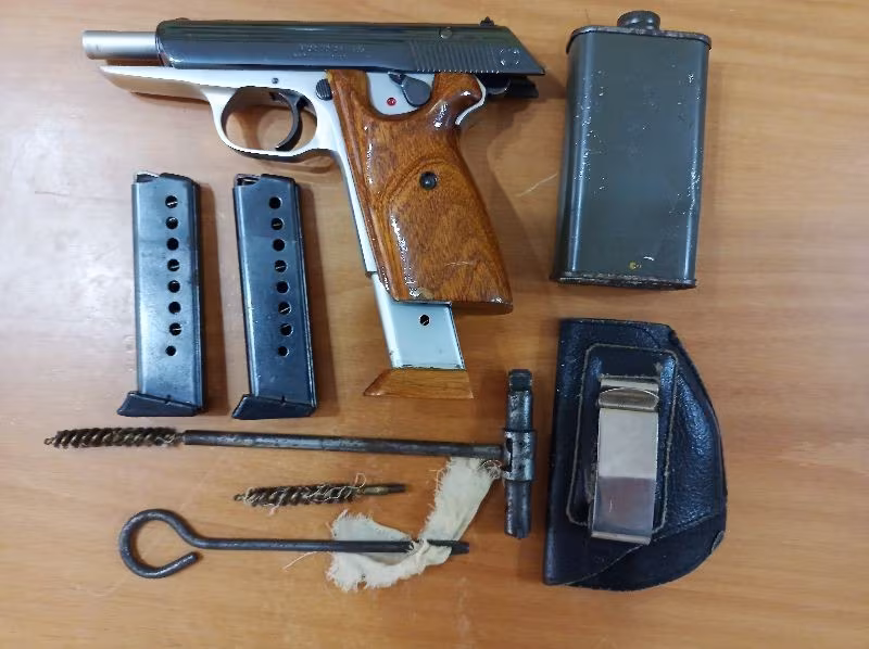 EMEKLİ ASKERDEN 7,65 MM. VİZÖR TB. (AKSESUARLI, MENEVİŞLİ, YENİ NAMLU)