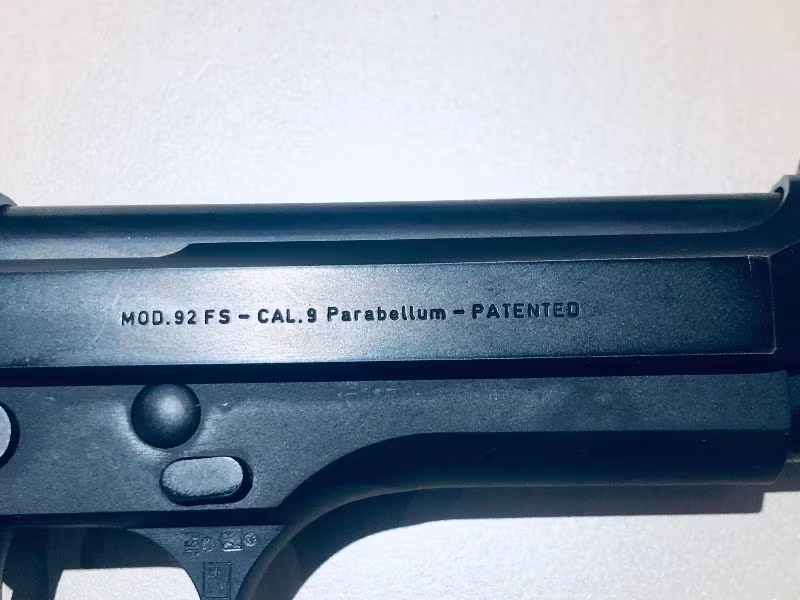 Sıfır ayarında 9 mm beratta