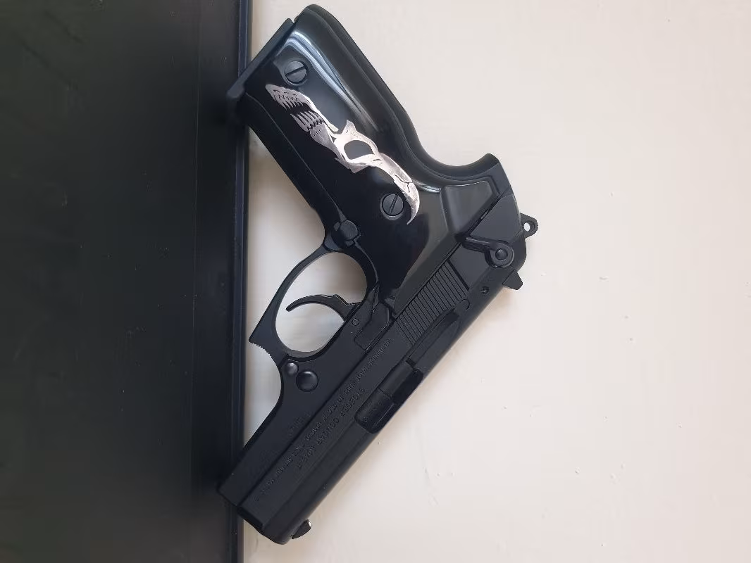 Kamu emeklisinden özel gümüş kabzeli sıfır Stoeger/Cougar 45 ACP