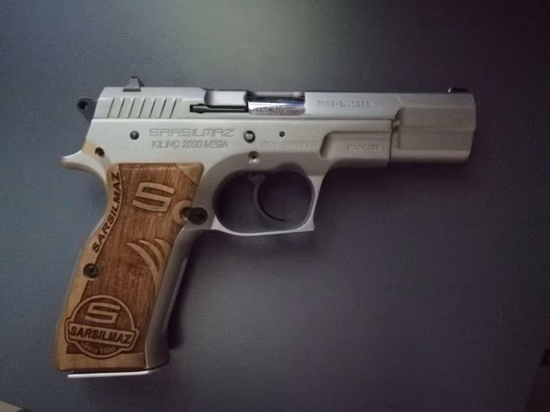 Yeni nesil 17 +1 kılınç 2000 mega inox paslanmaz çelik titanyum mat