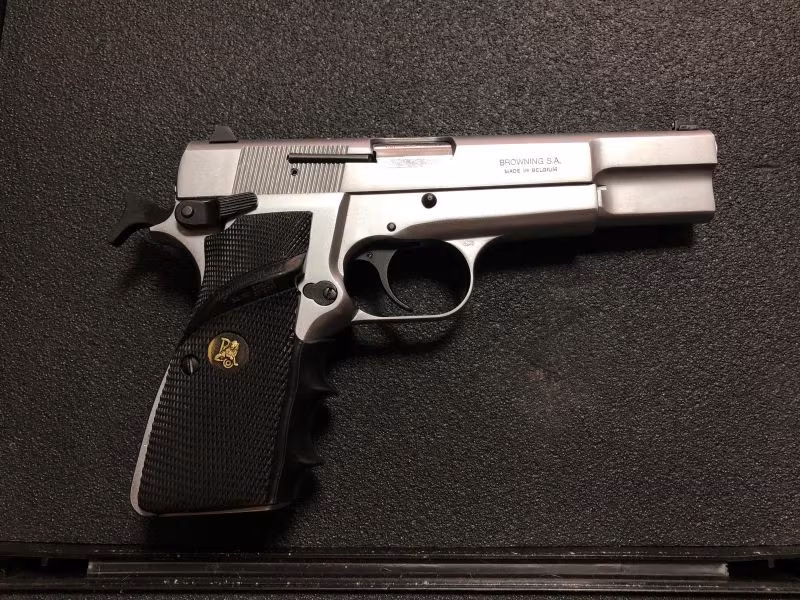 Browning 245NT MK III Silver Krom orjinal