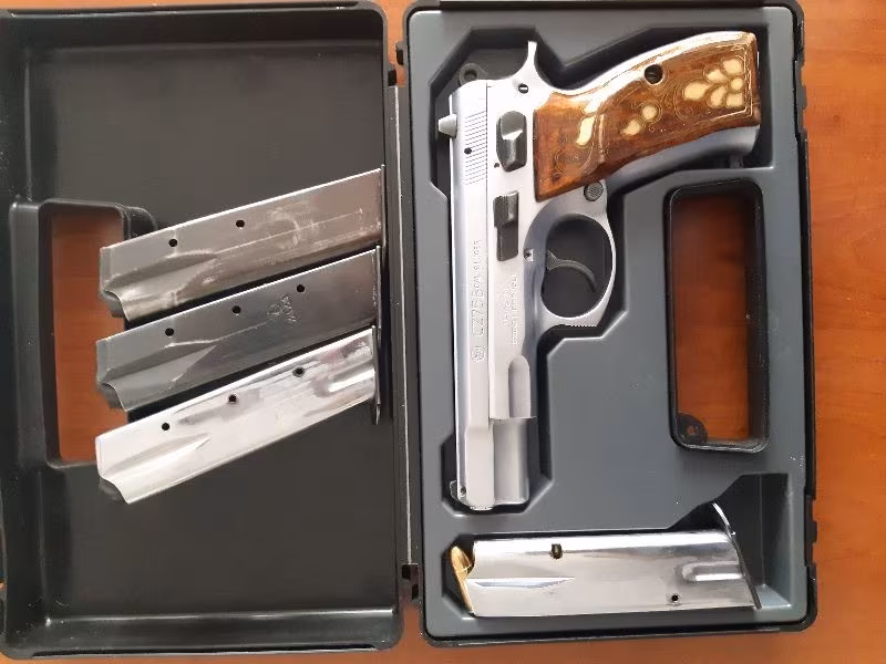 CZ 75 B serisi krom kaplama