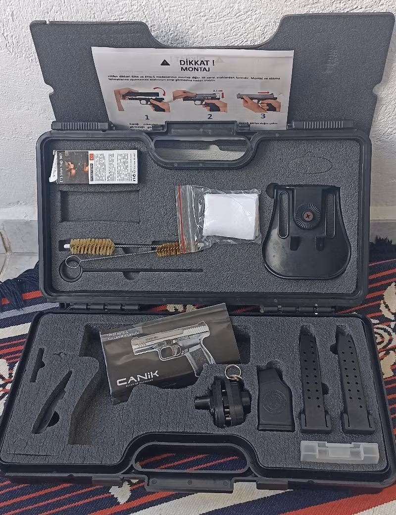 CANİK TP9SF METE-S ŞARJÖR VE AKSESUARLARI
