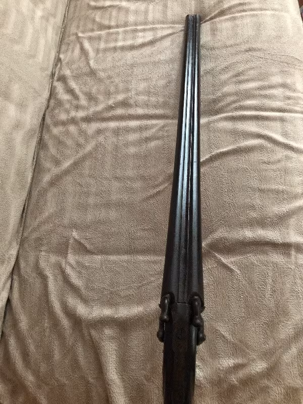 İngiliz yapımı dolma çift kırma tüfek