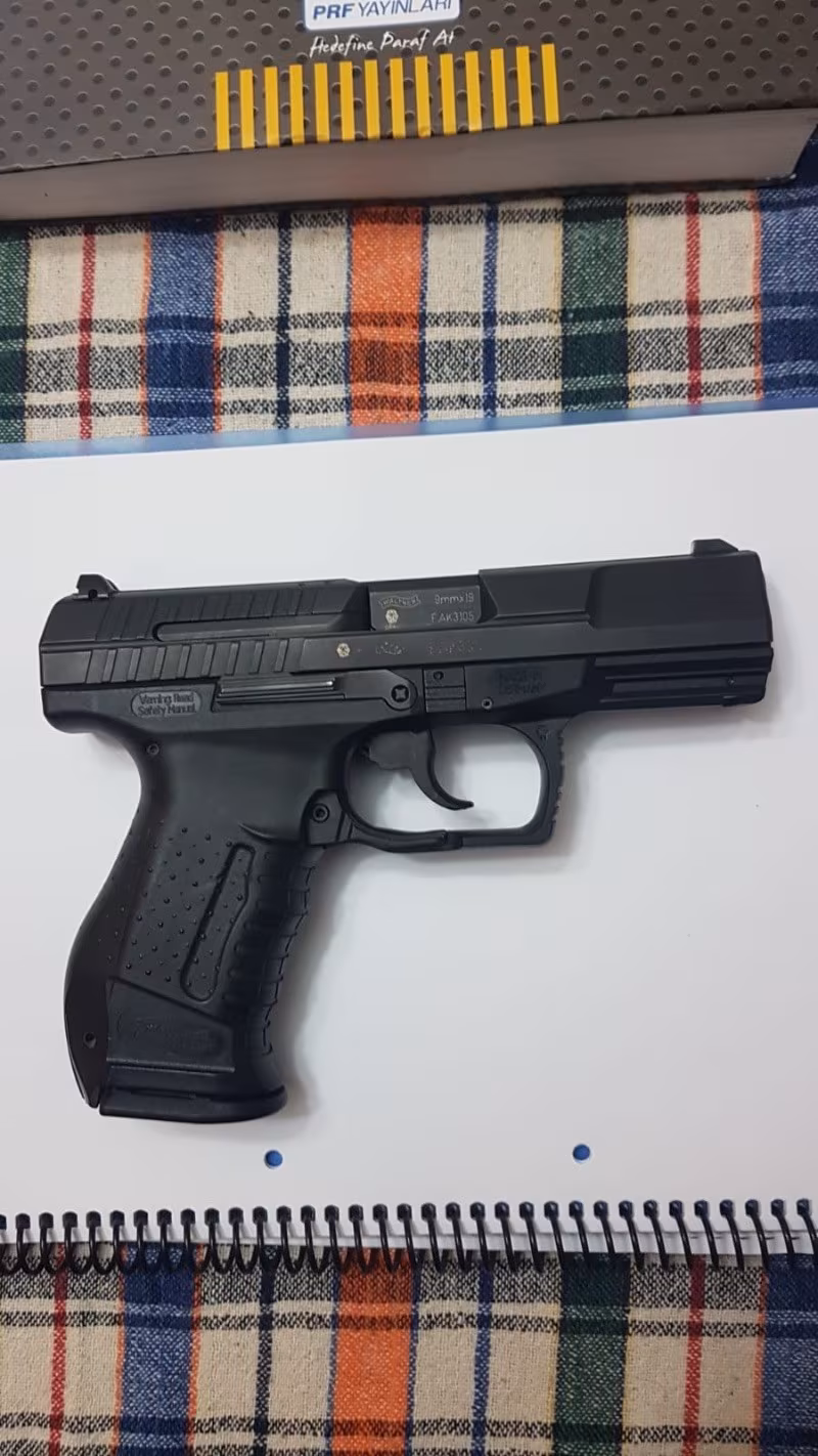 Walter p99 hiç atış yapılmamış sıfır