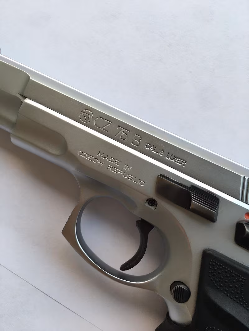 CZ75B Krom Kaplama Silah