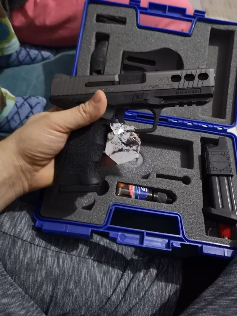 Hastasından trabzonlulara özel 6100 seri numaralı 2019 cıkıslı sıfır 5 yıl garantili sarsılmaz Sar9x hemde sar9 fiyatına