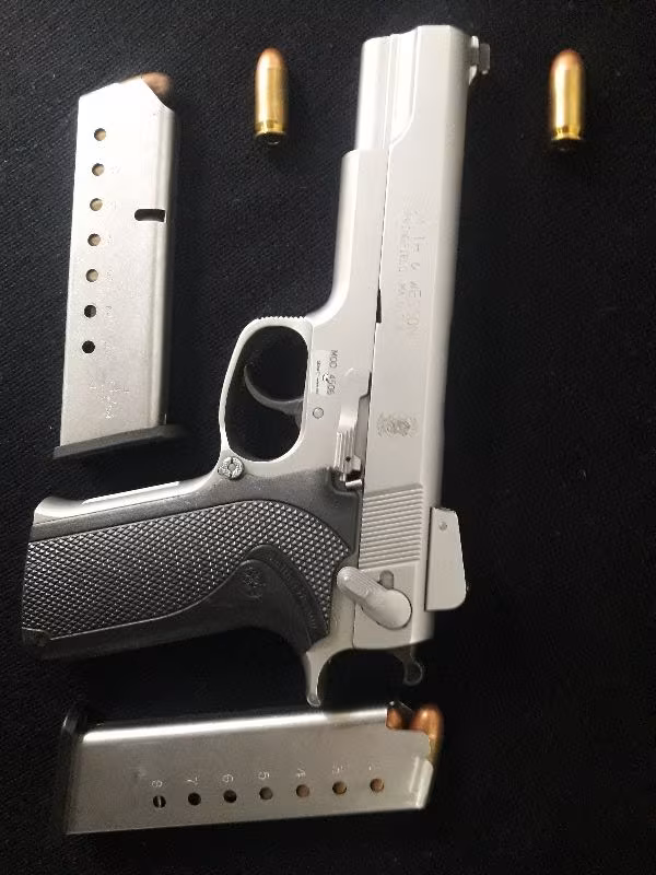 11.43 mm S.WESSON MOD 4506 ACP 45