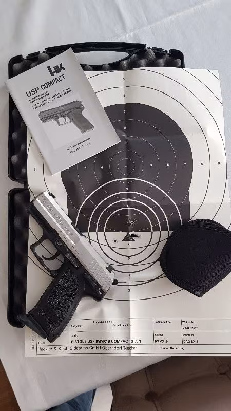 HK ALMAN ORDU SİLAHI 9MM PIRIL PIRIL