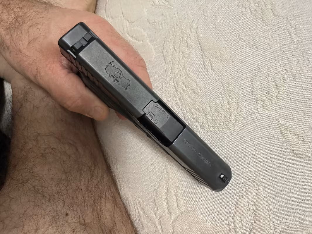 GLOCK 43X TC SERİ NO LU TÜRKİYE HARİTALI