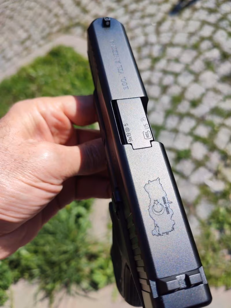 SIFIR TÜRK SERİSİ GLOCK 19 GEN5 KOLLEKSİYONLUK ÖZEL SERİ