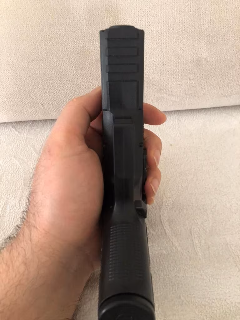 Cz 75 p-07 Duty Emniyetli Modeli polimer gövde