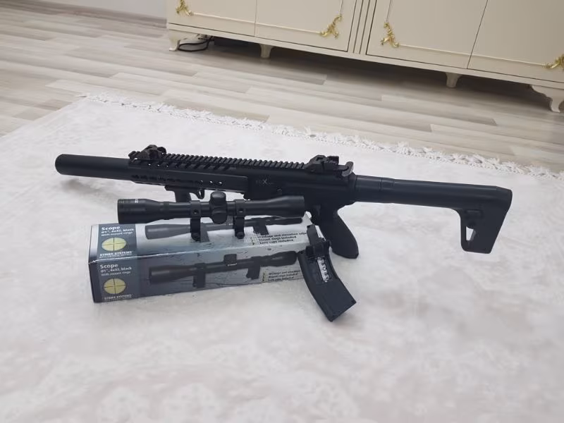 SIG SAUER MCX AIRSOFT YARI OTOMATİK SIFIR KONDİSYONUNDA TÜFEK