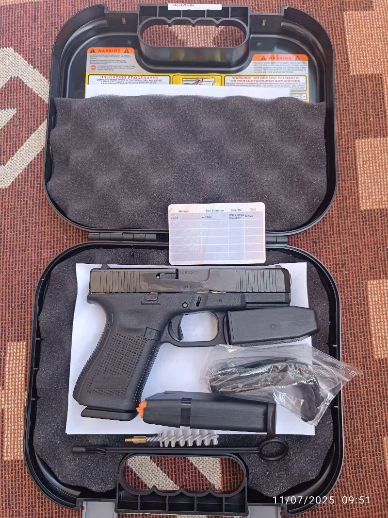 Memurdan sıfır kullanılmamış Glock G19 Gen5