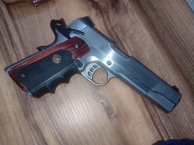 Zig M 1911 Beyaz Krom Yan Parlak