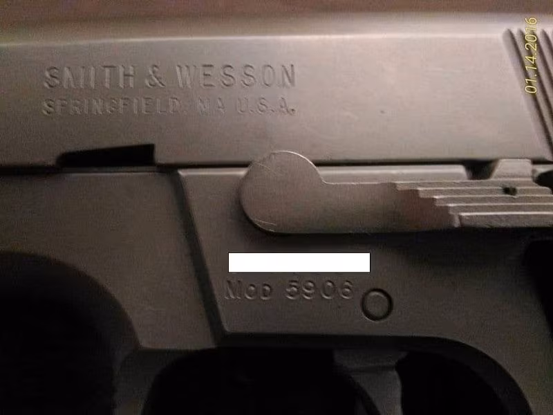 Smith wesson 5906 temiz az kullanılmış