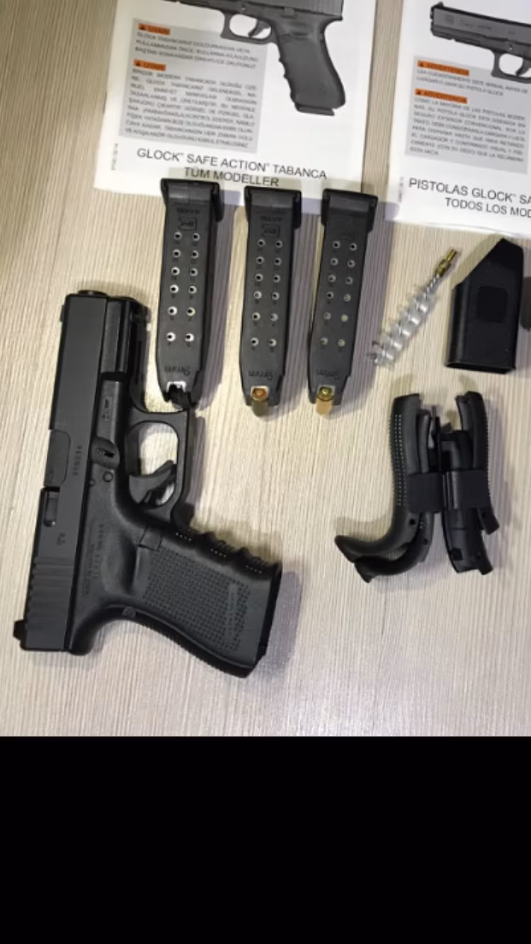 Sıfır denginde glock