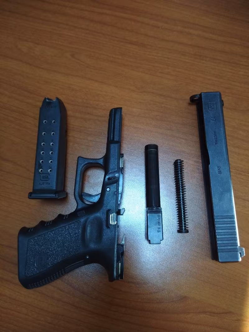 Askeri personelden temiz Glock 19 Gen 3