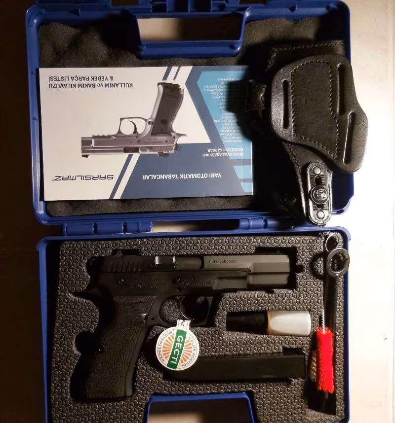 POLİS MEMURUNDAN 0 KUTUSUNDA SARSILMAZ KILINÇ 2000 MEGA SİYAH