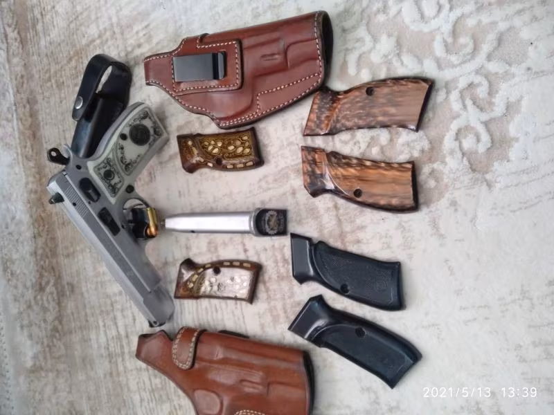 Emekli polisten ACİL temiz beyaz mat kaplama CZ 75B