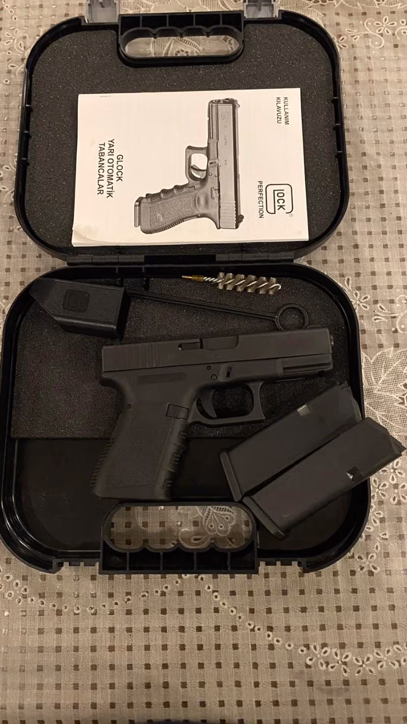 BAYANDAN BULUNDURMA RUHSATLI GLOCK 19 20 MERMİ DAHİ ATILMAMIŞTIR