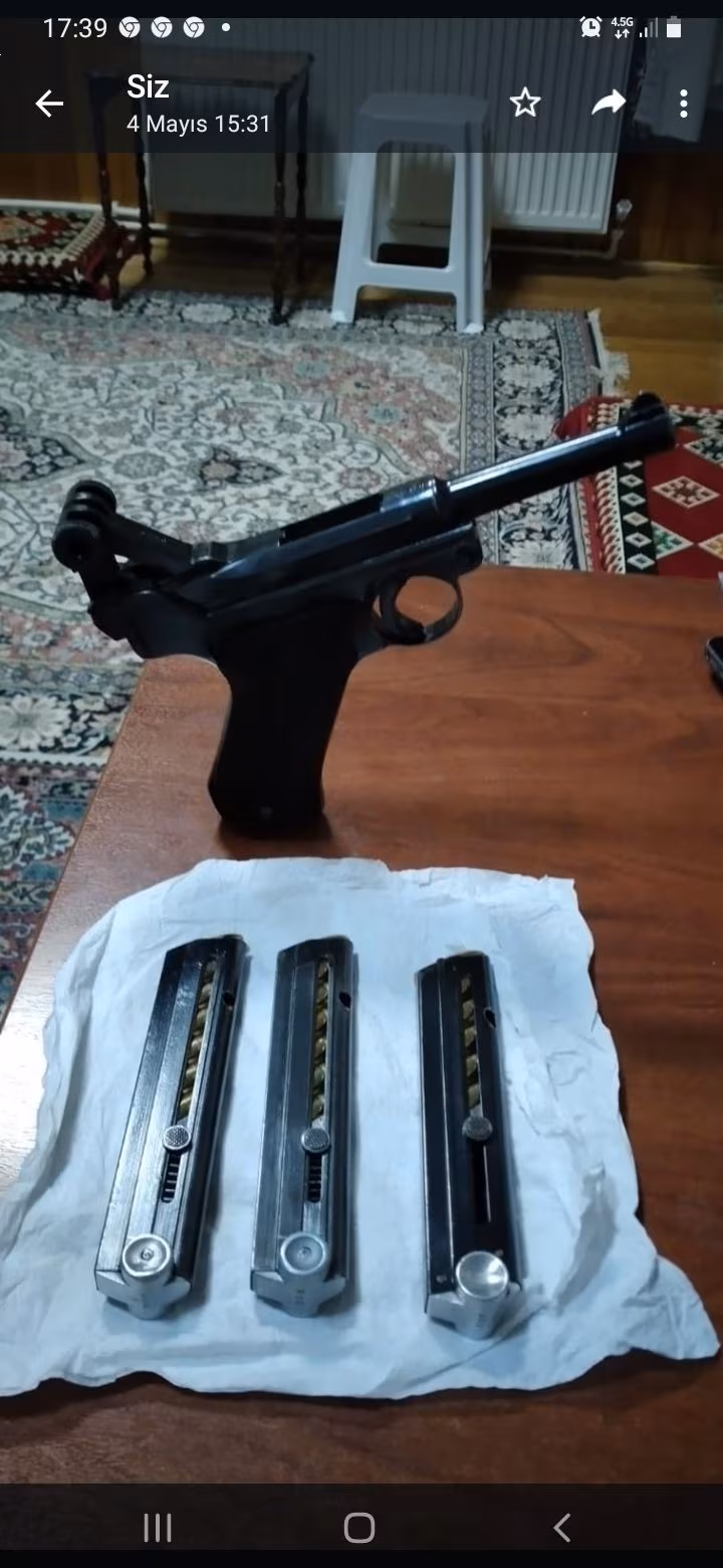 Boyası dahil tamamen orjinal makaralı parebellüm