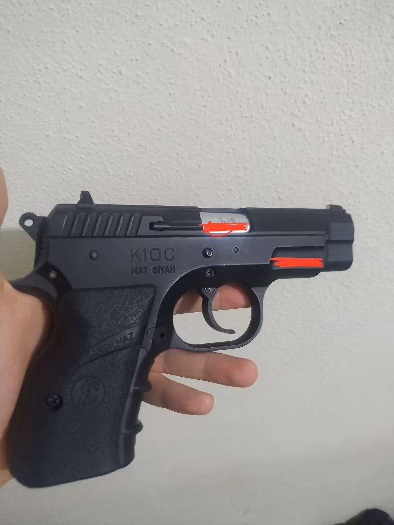 SARSILMAZ K-10C 200 tıkı var hediye 1 kutu mermi ile