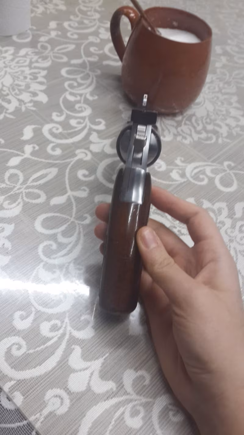 İthal Revolver Dan Wesson / Model-715 4 İnç Stainless Steel