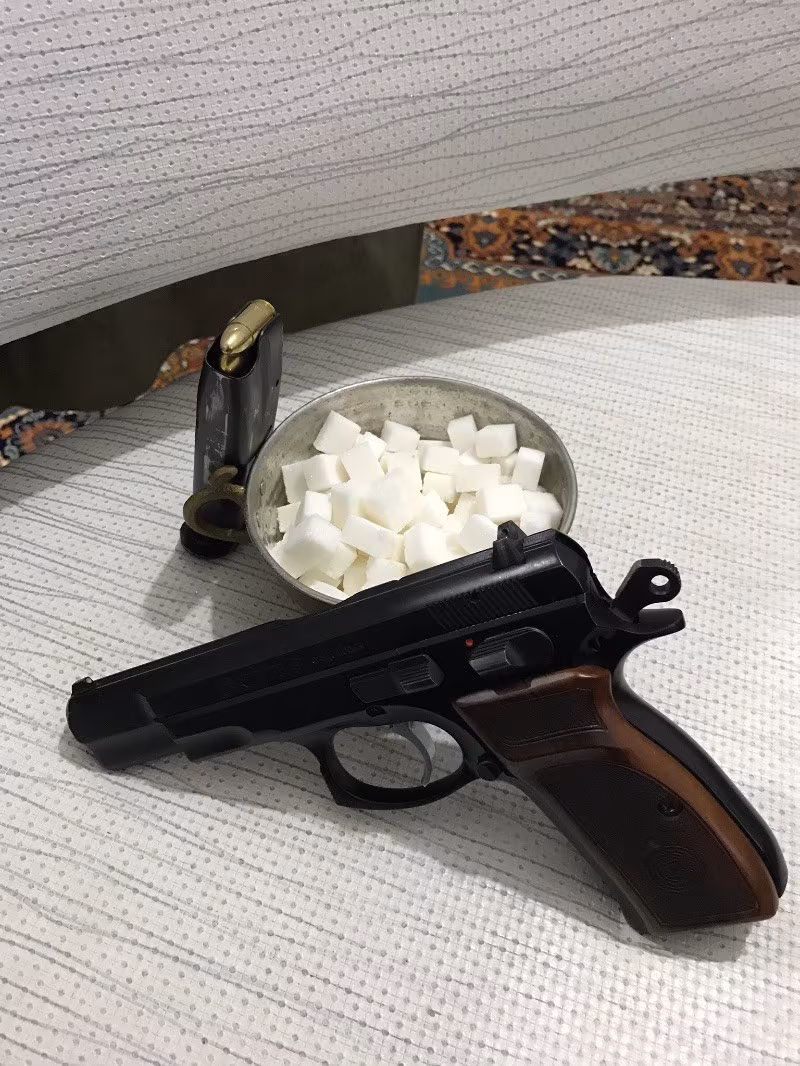 Sıfır Ayarında 75b 100 mermi atılmamış bütün aparatları tamam