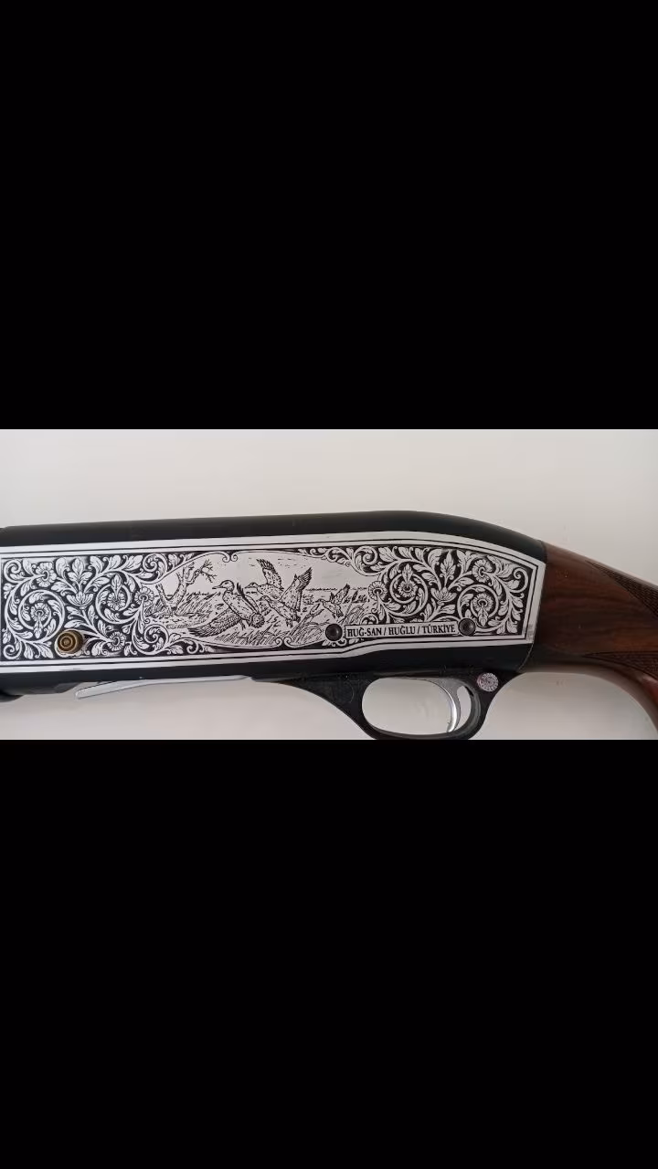 Sahibinden orjinal HUĞ-SAN HUĞLU  8+1 YARI otomatik av tüfeği