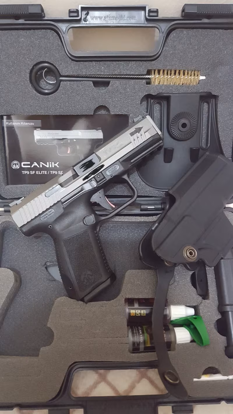 Canik elite tungsten hiç atış yapılmamış kutusunda