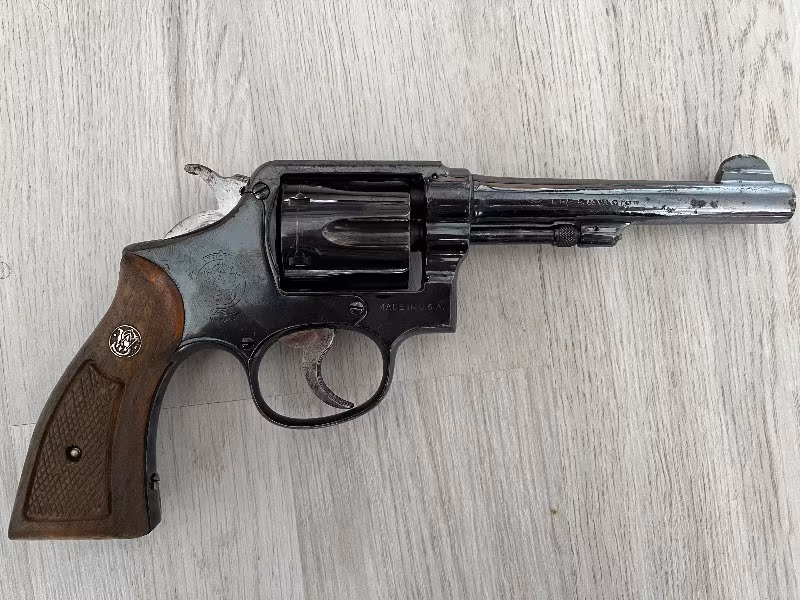 1942 Yapımı Smith WESSON special 38cal. 9.65