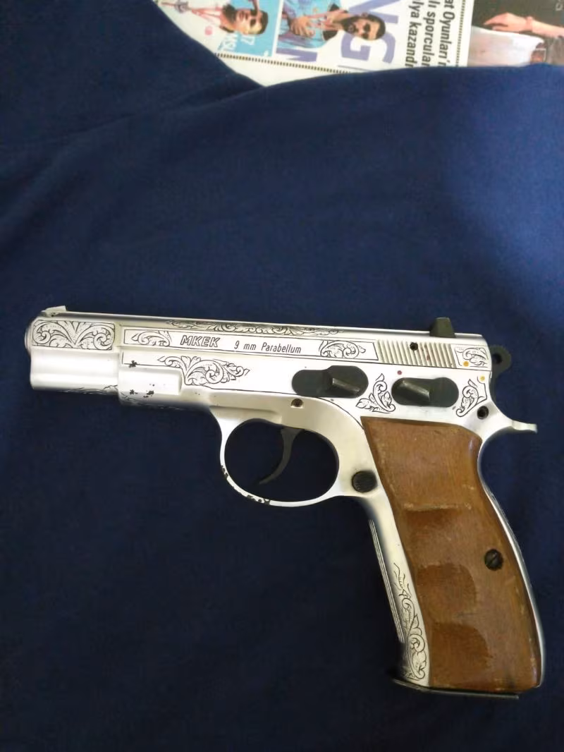 Gravürlü el işçiliği Canik 55