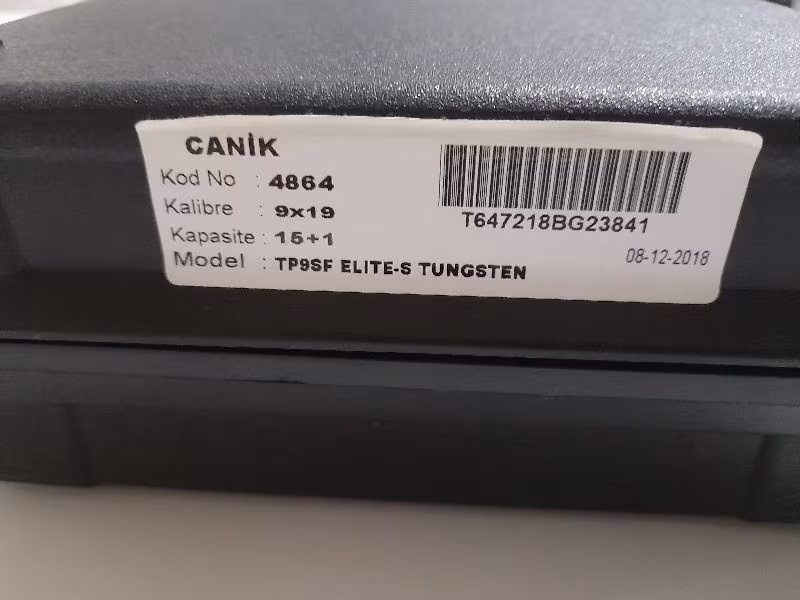 CANIK TP9SF ELİTE-S TUNGSTEN