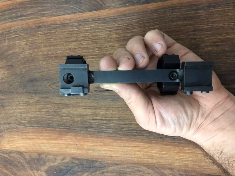 Cz marka yivli tüfek icin dürbün ayağı ve yüzükleri