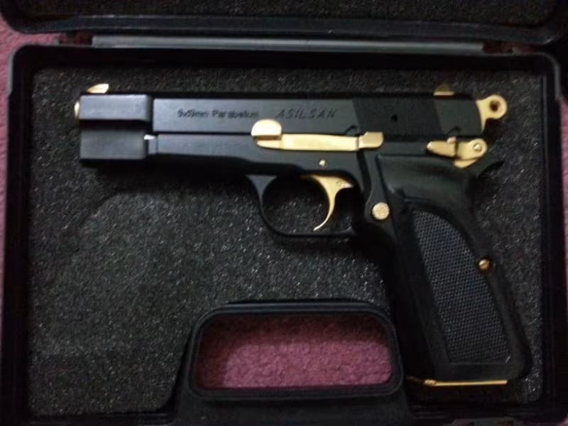 Fırtına  16li altın parçacıklı tabanca