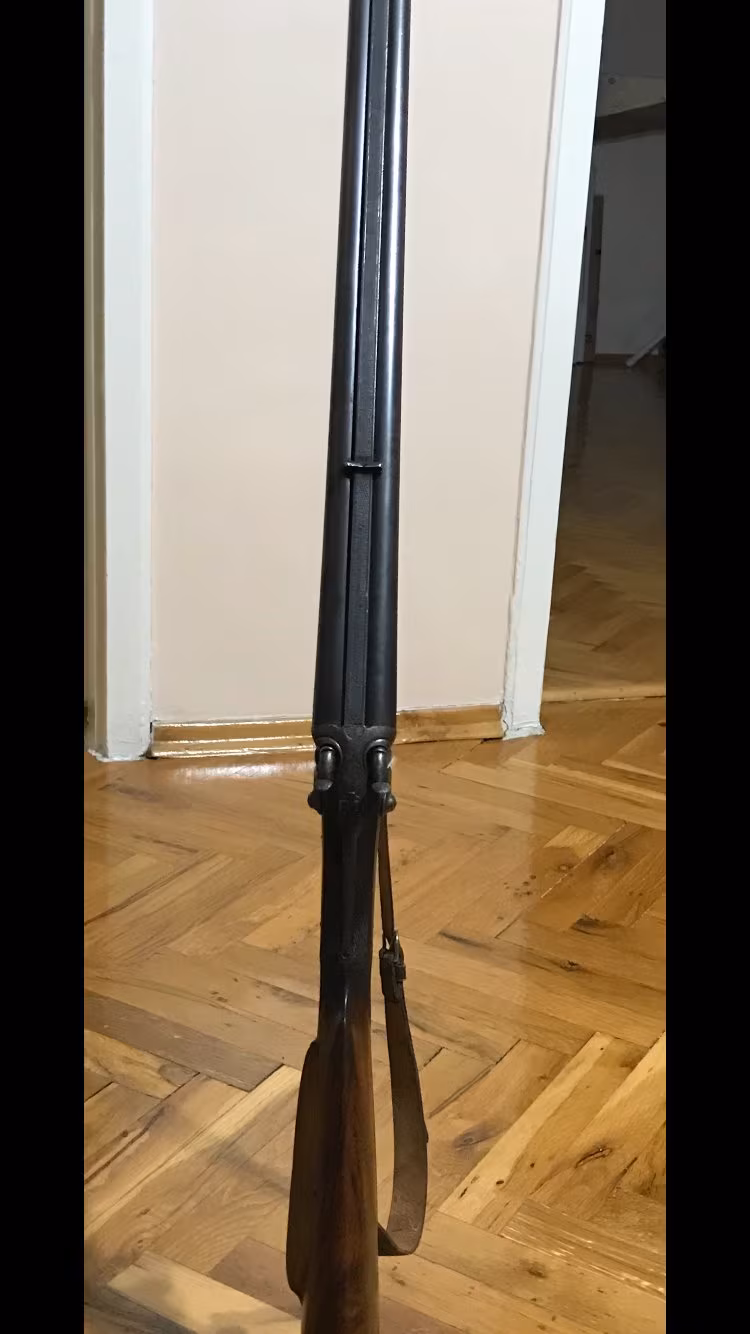 1865 VİYANA EL YAPIMI YİVLİ ÇİFTE