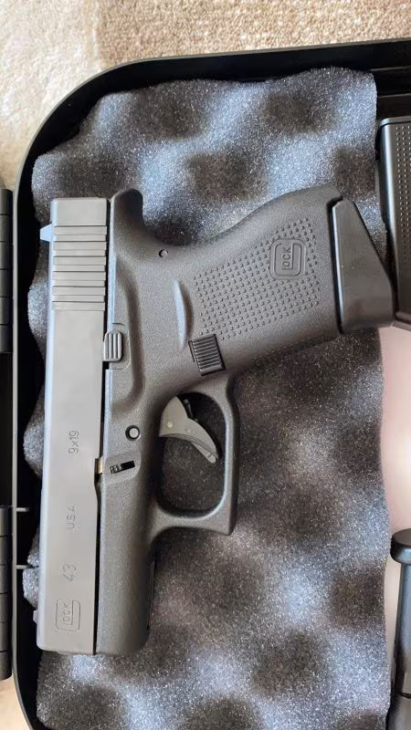Glock 43  9mm 6+1