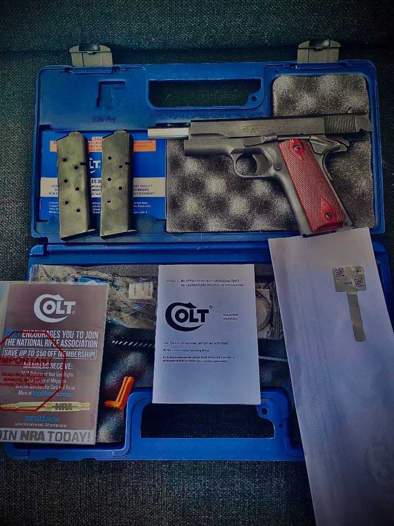 SİLAH SATILMIŞTIR.